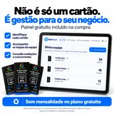 Cartão NFC com painel StarTouch para identificar cada cartão e acompanhar os toques da equipe