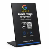 Placa de Balcão M StarTouch com NFC e QR Code